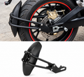 Guardabarro Universal Monobrazo Negro para Moto
