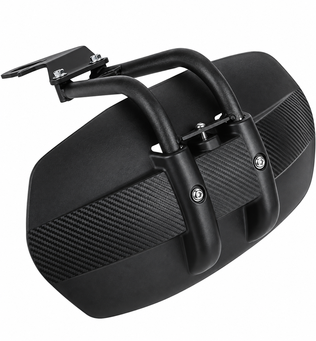 Guardabarro Universal Monobrazo Negro para Moto