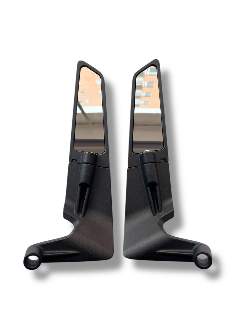 Espejos Aleron Naked Universales Para Moto Tamaño Small