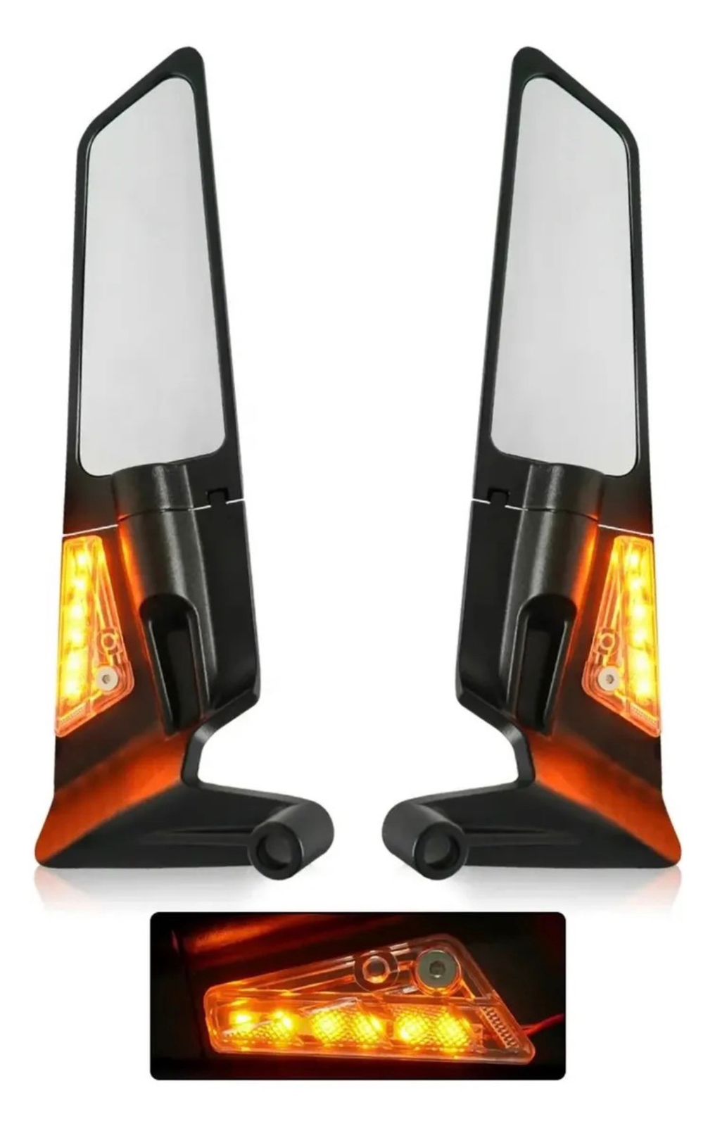 Espejo Aleron Luna Grande con Direccional