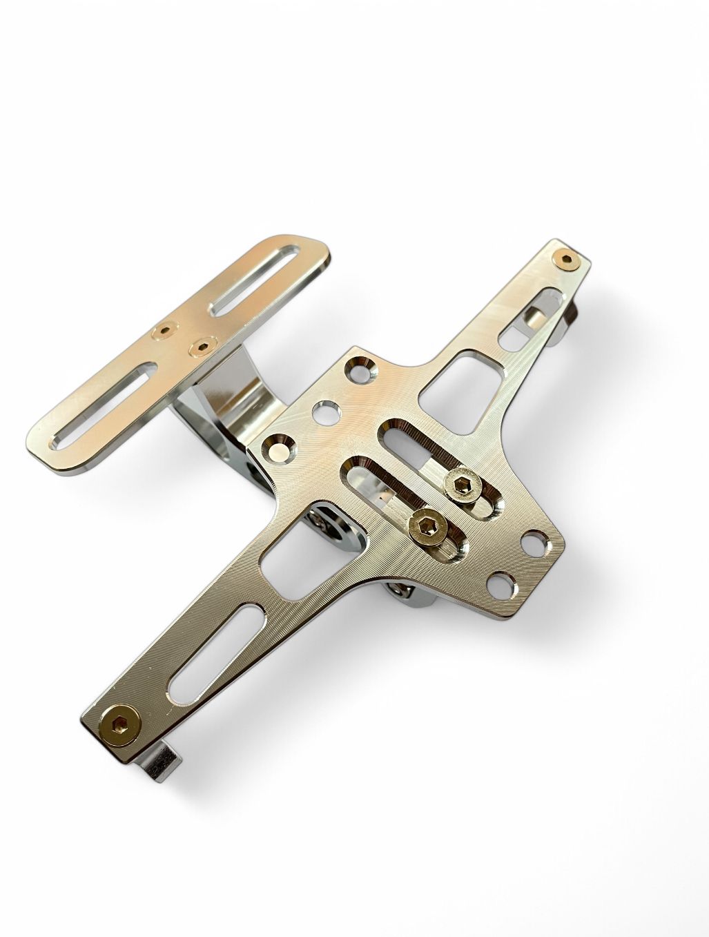 Extensor Porta Placa Fender Moto Universal Lujo